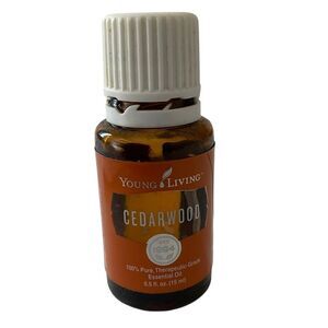 Young Living Cedarwood Essential‎ Oil Opened 3/4 full
